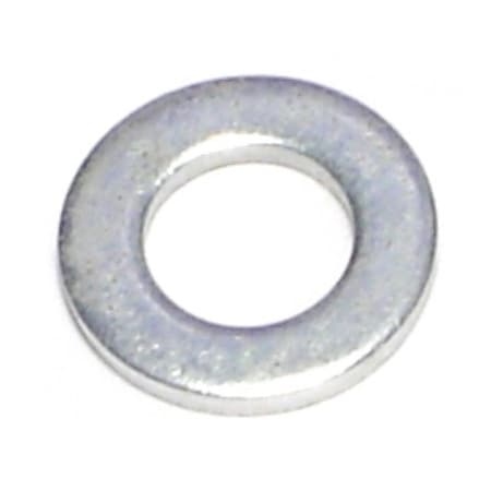 Midwest Fastener Flat Washer, For Screw Size M7 , Steel Zinc Plated Finish, 100 PK 06844